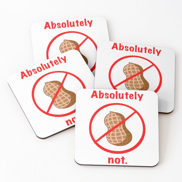 Item preview, Funny Peanut Allergy Design designed and sold by Sopdesigns06.