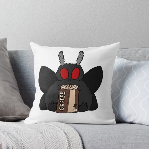 Item preview, Mothman and coffee in the morning designed and sold by Batsspace.