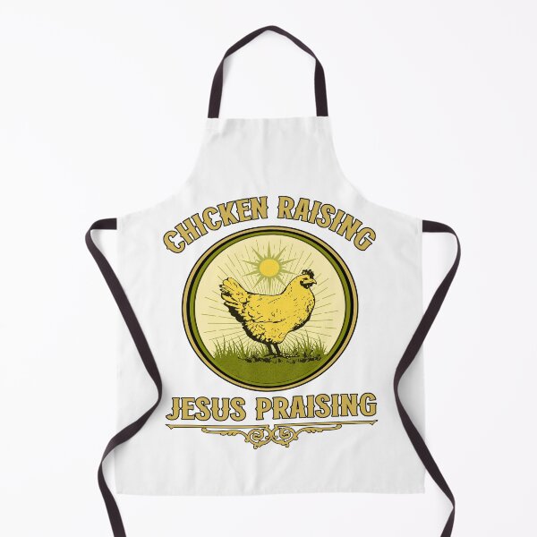 Item preview, Chicken Raising And Jesus Praising Christian Country Farm Poultry Lover designed and sold by Bad Kitty Designz.