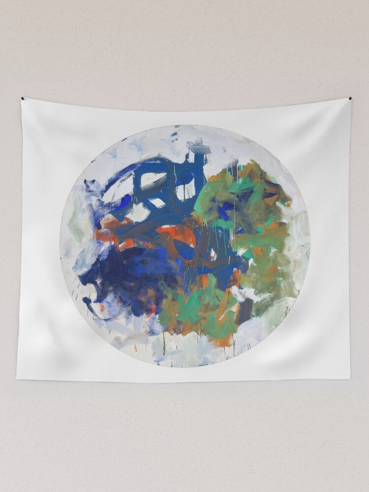 Thumbnail 2 of 3, Tapestry, Tondo - Joan Mitchell designed and sold by Apillaiii.