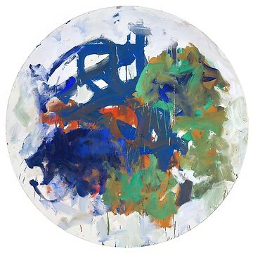 Artwork thumbnail, Tondo - Joan Mitchell by Apillaiii