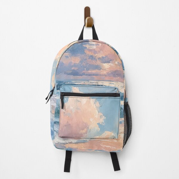 Item preview, A beach at sunset with soft clouds 4 designed and sold by FlaskLab.