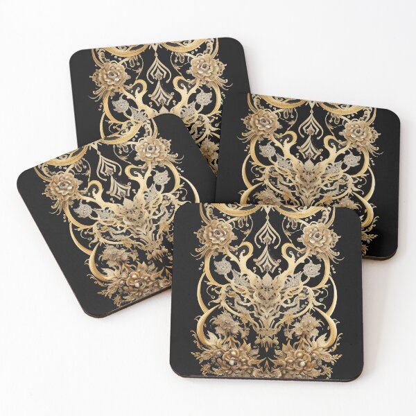 Item preview, golden pattern designed and sold by aliraweb.