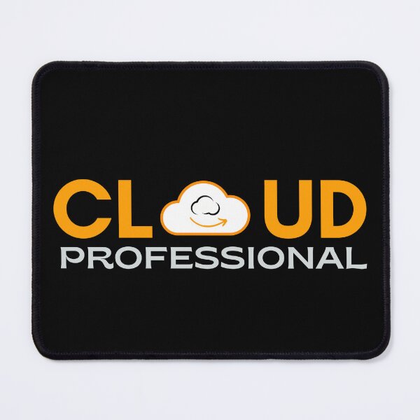 Item preview, Cloud Professional Design | AWS colors | Stickers, T-Shirts, Mugs, Backpacks, Pins, Notebooks & More designed and sold by I am Certified.