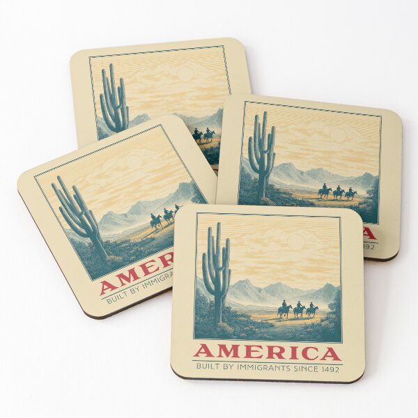 Item preview, America - Built by immigrants since 1492  designed and sold by GoodOldVintage.