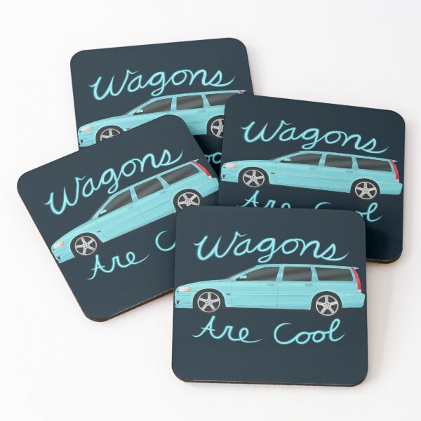 Item preview, Wagons Are Cool - V70R Flash Green designed and sold by XC39.