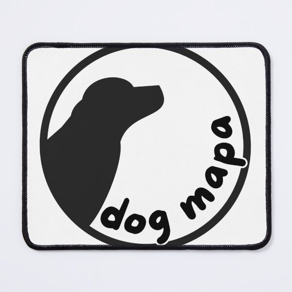 Item preview, Dog Mapa designed and sold by ApplesAndTrees.