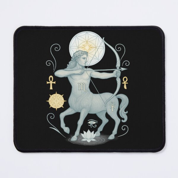 Item preview, Sagittarius Celestial Archer” – High-Vibe Astrological Art Print  designed and sold by NUR.