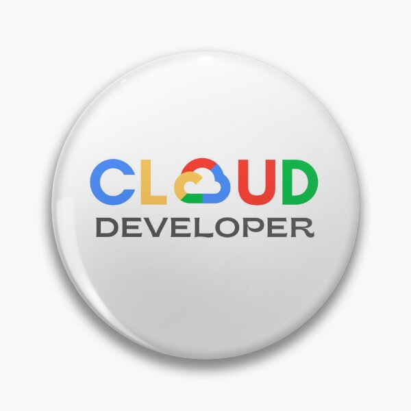 Item preview, Cloud Developer Design | Google Cloud colors | Stickers, T-Shirts, Mugs, Backpacks, Pins, Notebooks & More designed and sold by I am Certified.
