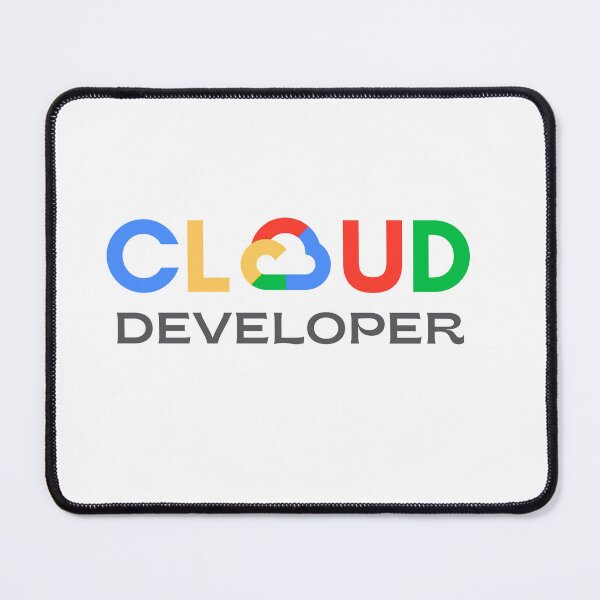 Item preview, Cloud Developer Design | Google Cloud colors | Stickers, T-Shirts, Mugs, Backpacks, Pins, Notebooks & More designed and sold by I am Certified.