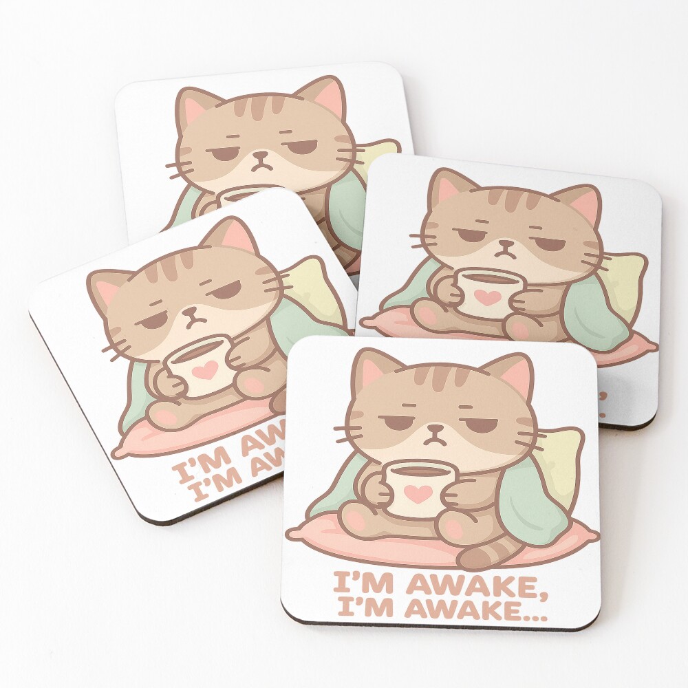 Item preview, Coasters (Set of 4) designed and sold by CappieLab.
