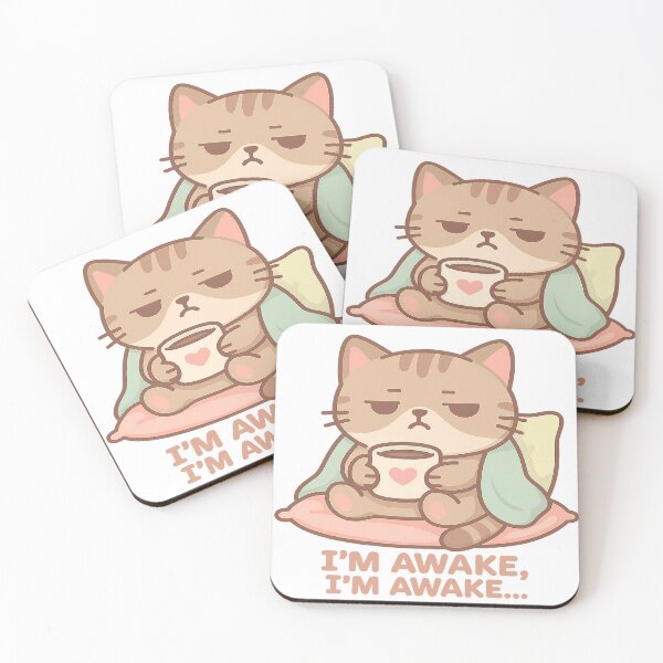 Item preview, Grumpy Cat With Coffee  designed and sold by CappieLab.