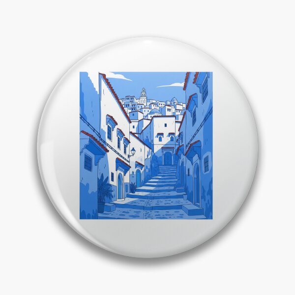 Item preview, Morocco - Chefchaouen (Country Collection) designed and sold by HeartbeatPrint.