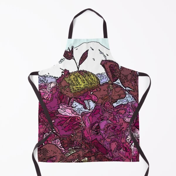 Item preview, Mountain Through The Flowers Poster Draw designed and sold by SmashingDeals.