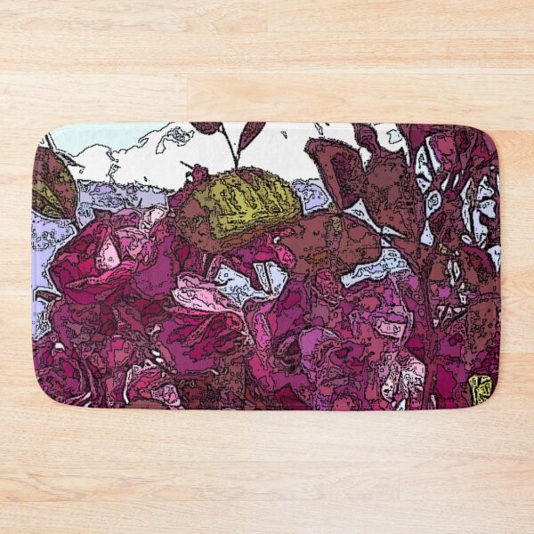 Item preview, Mountain Through The Flowers Poster Draw designed and sold by SmashingDeals.
