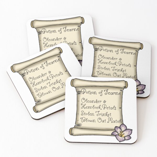 Item preview, Potion of Fearne Ingredient List designed and sold by LunarAshes.