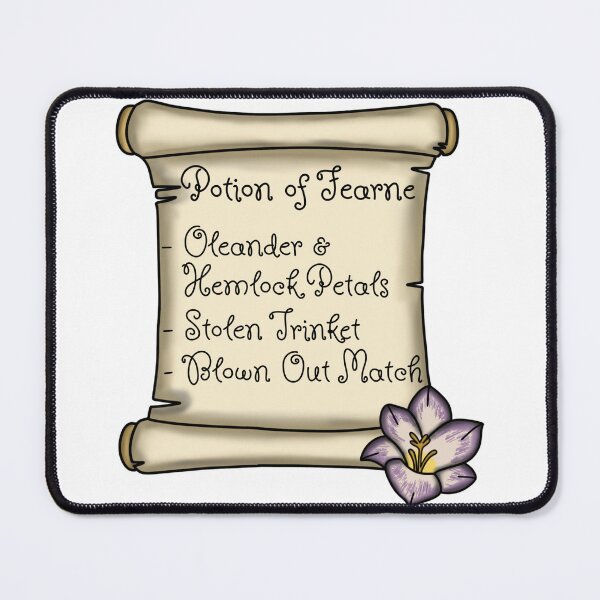 Item preview, Potion of Fearne Ingredient List designed and sold by LunarAshes.