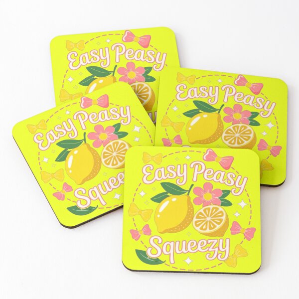 Item preview, Easy Peasy Lemon Squeezy Cute Lemon Summer Graphic designed and sold by Lovemountain.