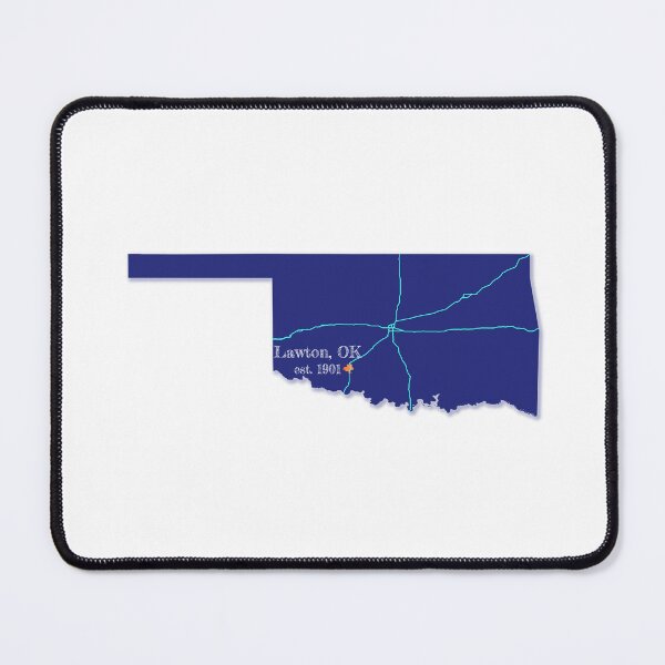 Item preview, Lawton, OK [Blue] designed and sold by PhilbonianDezin.
