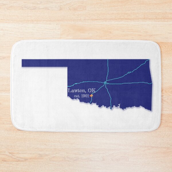 Item preview, Lawton, OK [Blue] designed and sold by PhilbonianDezin.