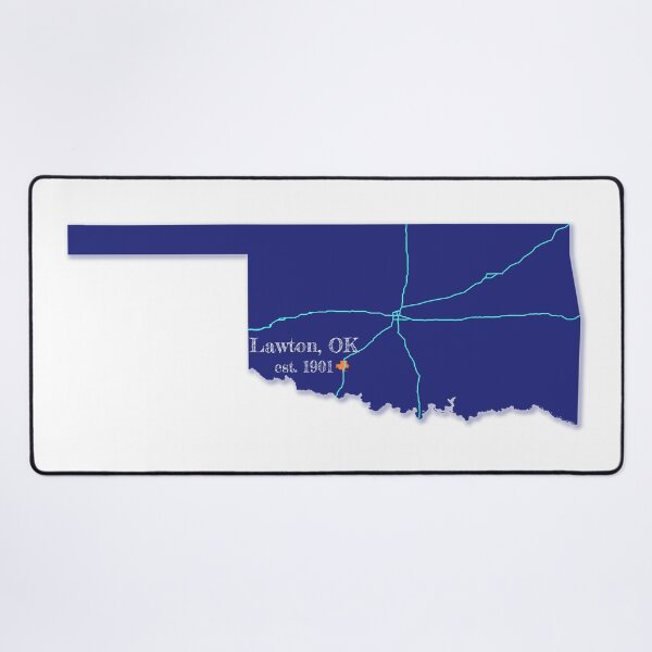 Item preview, Lawton, OK [Blue] designed and sold by PhilbonianDezin.