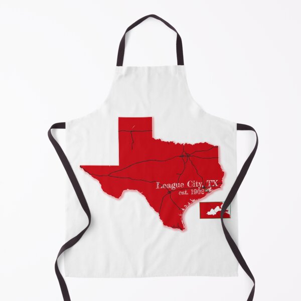 Item preview, League City, TX [Red] designed and sold by PhilbonianDezin.