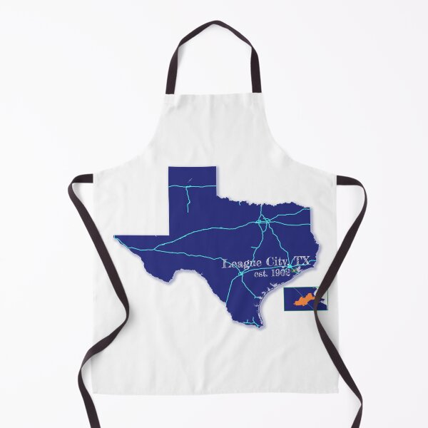Item preview, League City, TX [Blue] designed and sold by PhilbonianDezin.