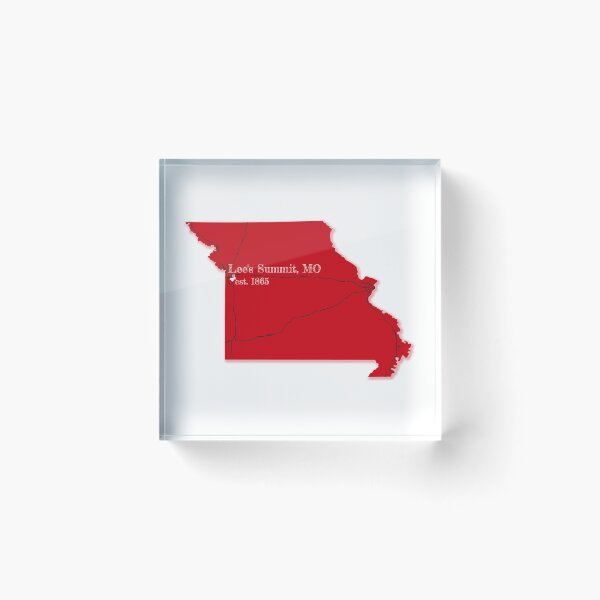 Item preview, Lee's Summit, MO [Red] designed and sold by PhilbonianDezin.