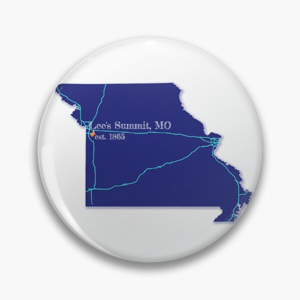 Item preview, Lee's Summit, MO [Blue] designed and sold by PhilbonianDezin.