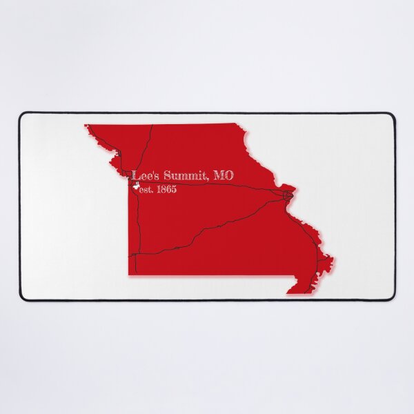 Item preview, Lee's Summit, MO [Red] designed and sold by PhilbonianDezin.