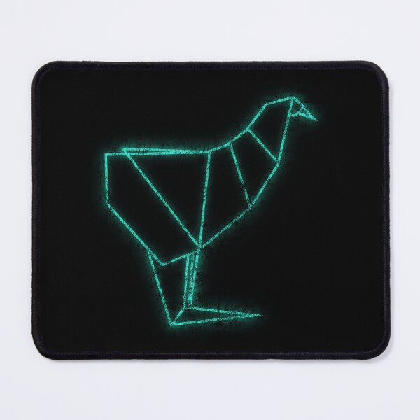 Item preview, Blade Runner Neon Green Chicken Origami distressed designed and sold by Power Up Prints.