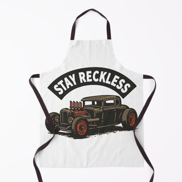 Item preview, Stay Reckless, Vintage Hot Rod Attitude Design designed and sold by Automotive Art by Greg.