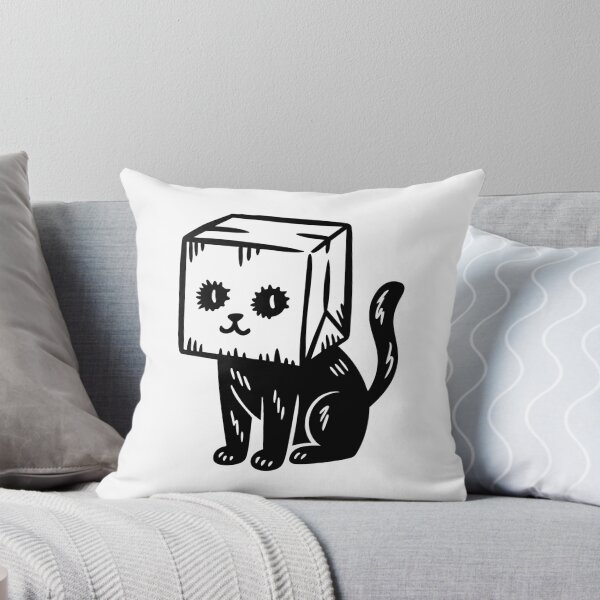 Item preview, BLACK CAT WITH PAPER BAG HEAD designed and sold by my-plague.
