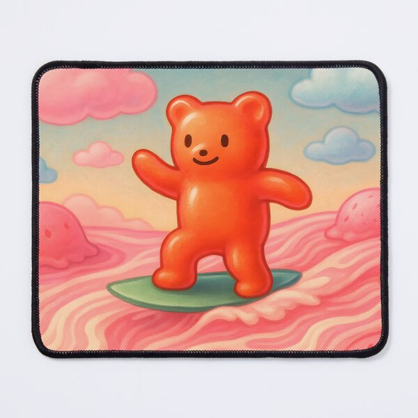 Item preview, Gummy Bear Surfing in Candy Dreamland designed and sold by SassyArtistry.