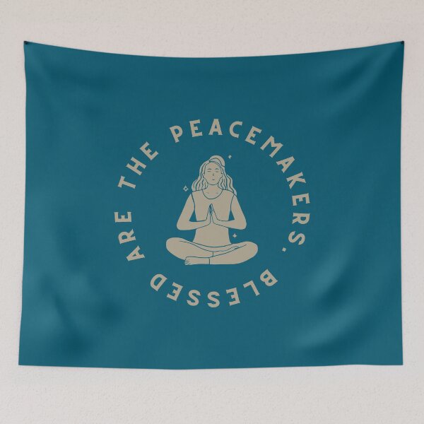 Item preview, Blessed are the Peacemakers designed and sold by Canterbury Episcopal Campus Ministry at Texas Tech University .