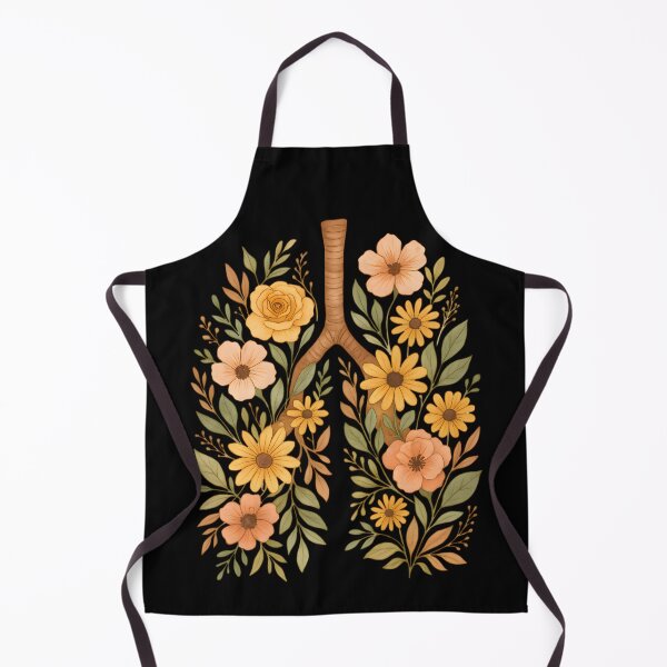 Item preview, Floral Lungs Cottagecore Botanical designed and sold by Dago345.