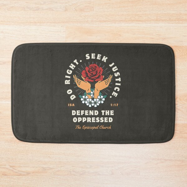 Item preview, Do Right. Seek Justice.  Defend the Oppressed.  - The Episcopal Church designed and sold by Canterbury Episcopal Campus Ministry at Texas Tech University .