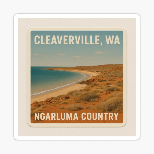 Item preview, Cleaverville designed and sold by PilbaraPride.
