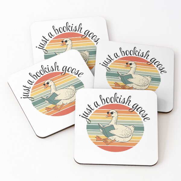 Item preview, Bookish Goose Retro Shirt, Funny Reading Goose T-Shirt  designed and sold by MindfullyCreated.