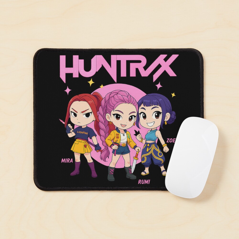 Huntrix Girls Kpop Demon Hunters Huntrix Huntrix Fan Rumi Zoey