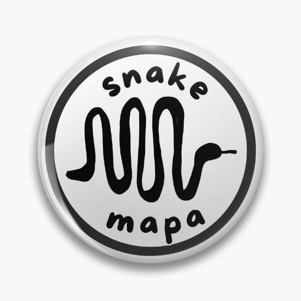 Item preview, Snake Mapa designed and sold by ApplesAndTrees.