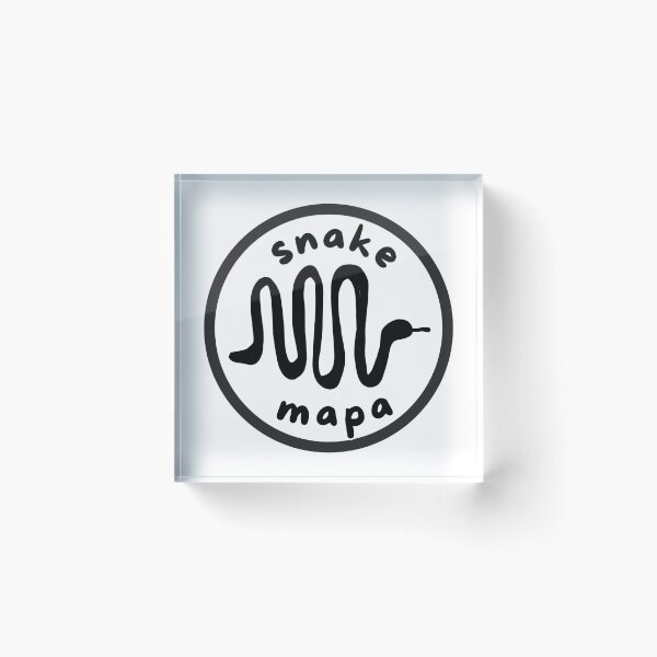 Item preview, Snake Mapa designed and sold by ApplesAndTrees.