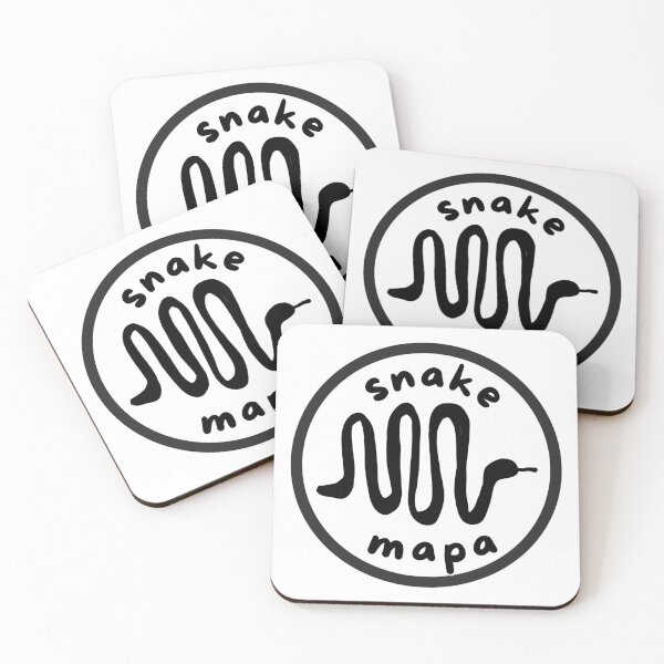 Item preview, Snake Mapa designed and sold by ApplesAndTrees.
