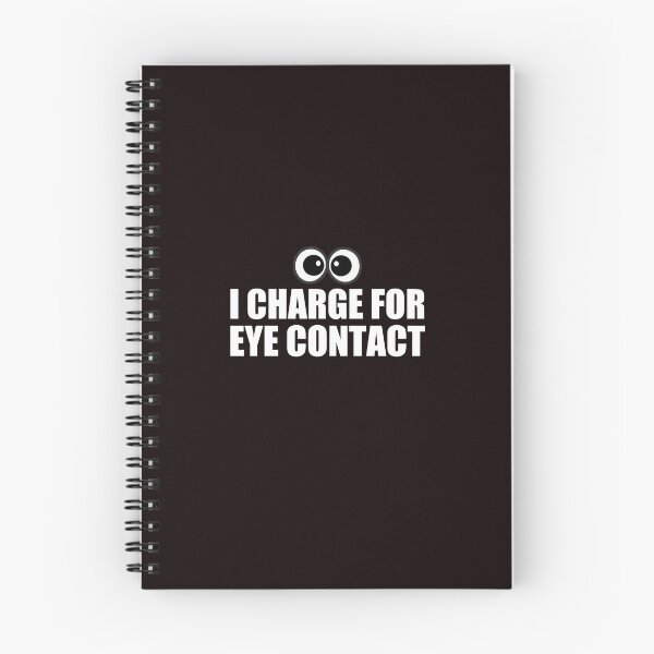 Item preview, Cobro por contacto visual (Texto blanco) designed and sold by NENIO-SHOP.