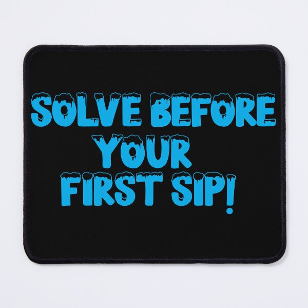 Item preview, Morning Puzzle Challenge – Solve Before Coffee Sticker designed and sold by Creative Spark.