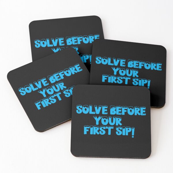 Item preview, Morning Puzzle Challenge – Solve Before Coffee Sticker designed and sold by Creative Spark.