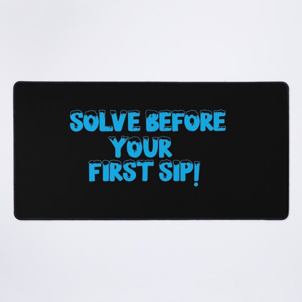 Item preview, Morning Puzzle Challenge – Solve Before Coffee Sticker designed and sold by Creative Spark.