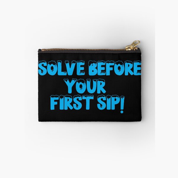 Item preview, Morning Puzzle Challenge – Solve Before Coffee Sticker designed and sold by Creative Spark.