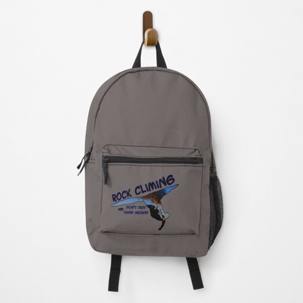 Item preview, Rock Climbing Humor • We Don’t Just Hang Around designed and sold by fairmaiden7.
