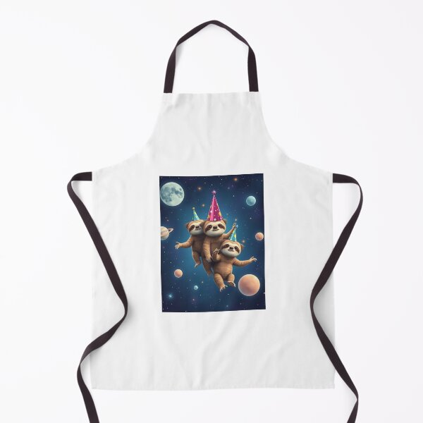 Item preview, Sloth Galaxy Birthday Party Hat Happy Balloons Celebrations designed and sold by CheeseBlueprint.
